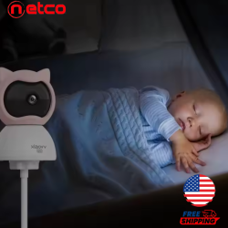 👶❤️ “¿Te da miedo dejar a tu bebé solo? 🍼✨ Tranquilidad total con la cámara WiFi 4MP HD y monitoreo en tiempo real 📲”