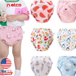 👶🍼 “Adiós Pañales Desechables 🚫✨ Pack 6 Calzoncitos de Entrenamiento Reutilizables y Absorbentes para Bebés 💧♻️”