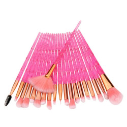 Professional makeup brush set