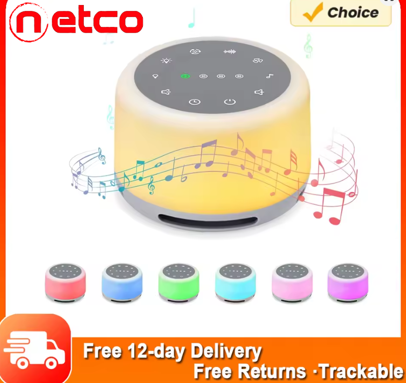 Portable white noise headphones for sleeping