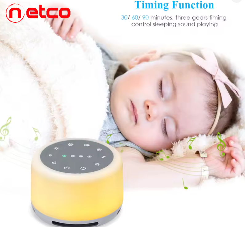 Portable white noise headphones for sleeping