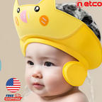 “Adiós Lágrimas en la Ducha  | Gorro Protector de Baño para Bebés ✨ Cabello Limpio sin Agua en los Ojos”