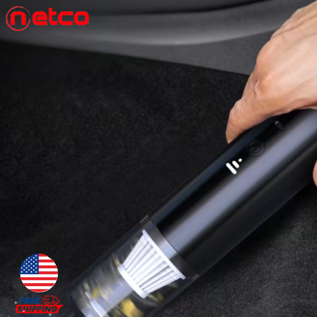 ✨ “Aspiradora de Mano Inalámbrica Súper Potente | Limpieza Profunda para Coche y Hogar en Segundos”