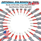 ✨ Professional Automotive Terminal Removal Tool Kit – 23 Pieces Stainless Steel, Non-Slip and Durable ⚡