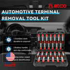 ✨ Professional Automotive Terminal Removal Tool Kit – 23 Pieces Stainless Steel, Non-Slip and Durable ⚡