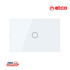 Interruptor de pared táctil Livolo | 1 pandilla 2 vías | Panel de vidrio templado EE. UU./AU | Interruptor de luz eléctrico inteligente 110-240V ⚡