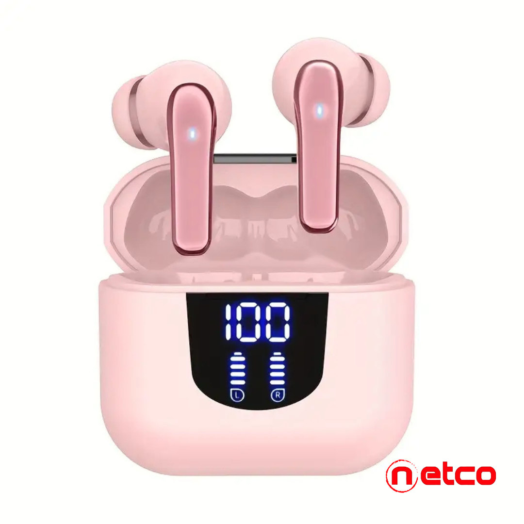 ️‍♂️ Wireless Fitness Earbuds with Active Noise Cancellation – HD Stereo Sound + Sweat Resistance