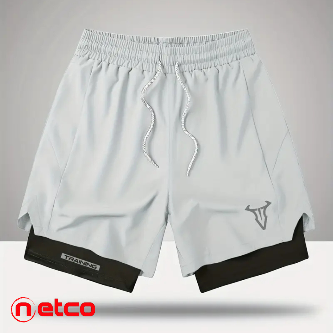 Pantalones cortos AeroFlex Pro – Pantalones cortos deportivos de entrenamiento para hombre