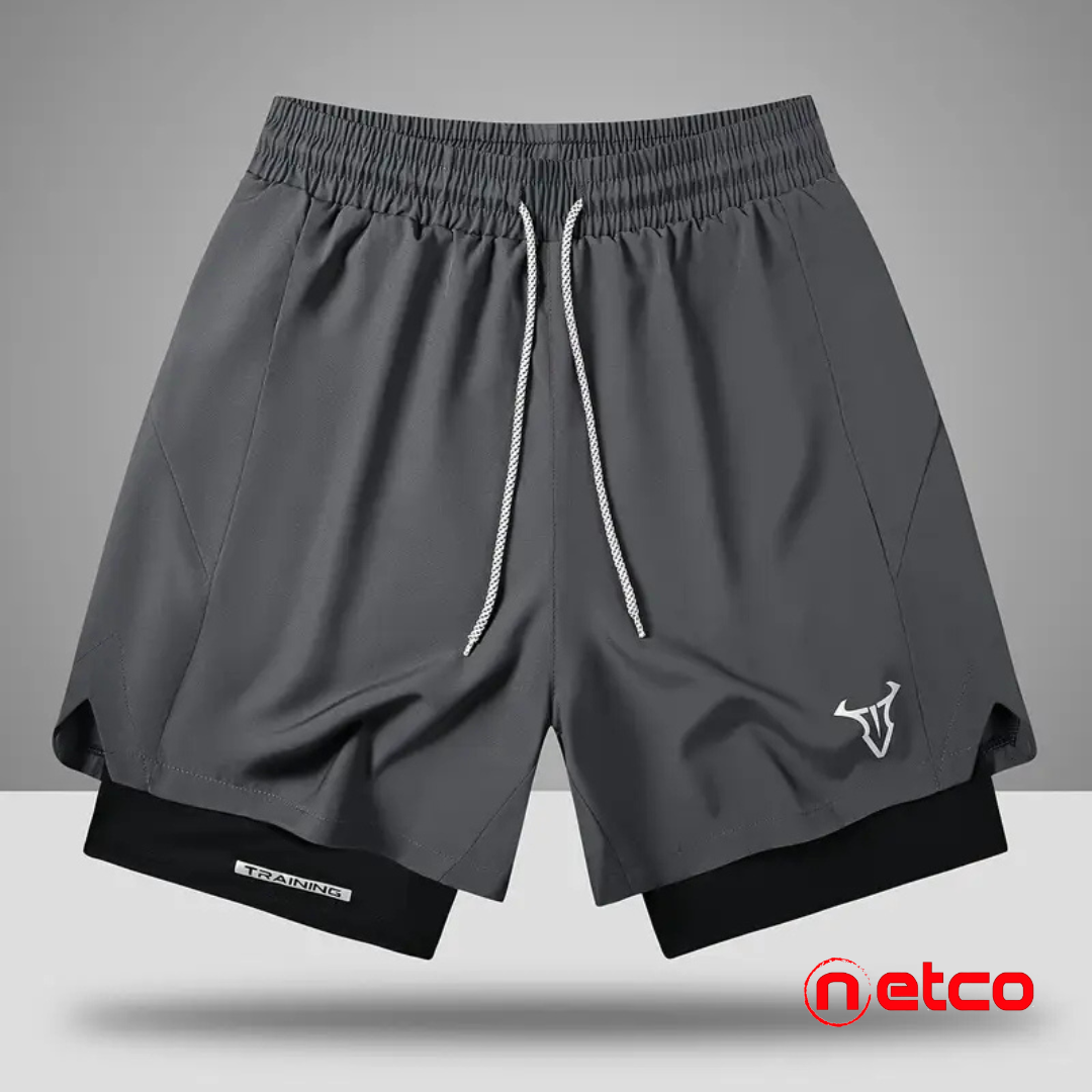Pantalones cortos AeroFlex Pro – Pantalones cortos deportivos de entrenamiento para hombre