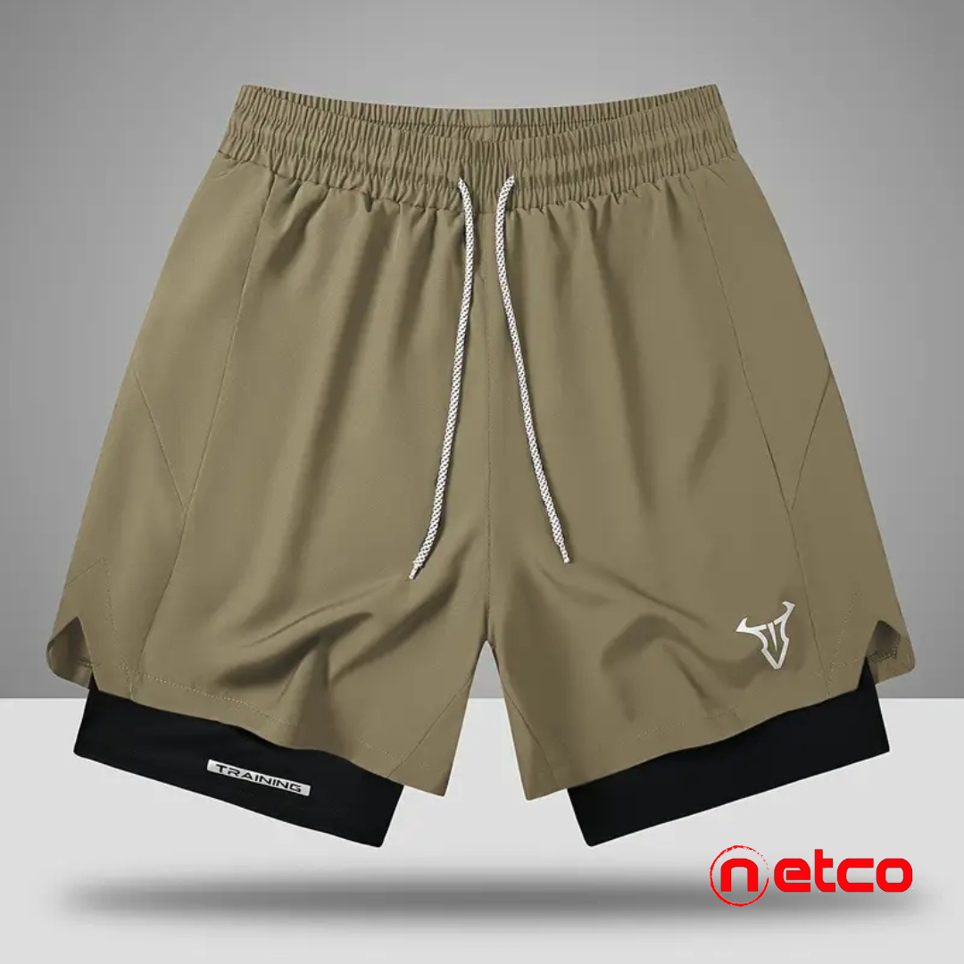 Pantalones cortos AeroFlex Pro – Pantalones cortos deportivos de entrenamiento para hombre