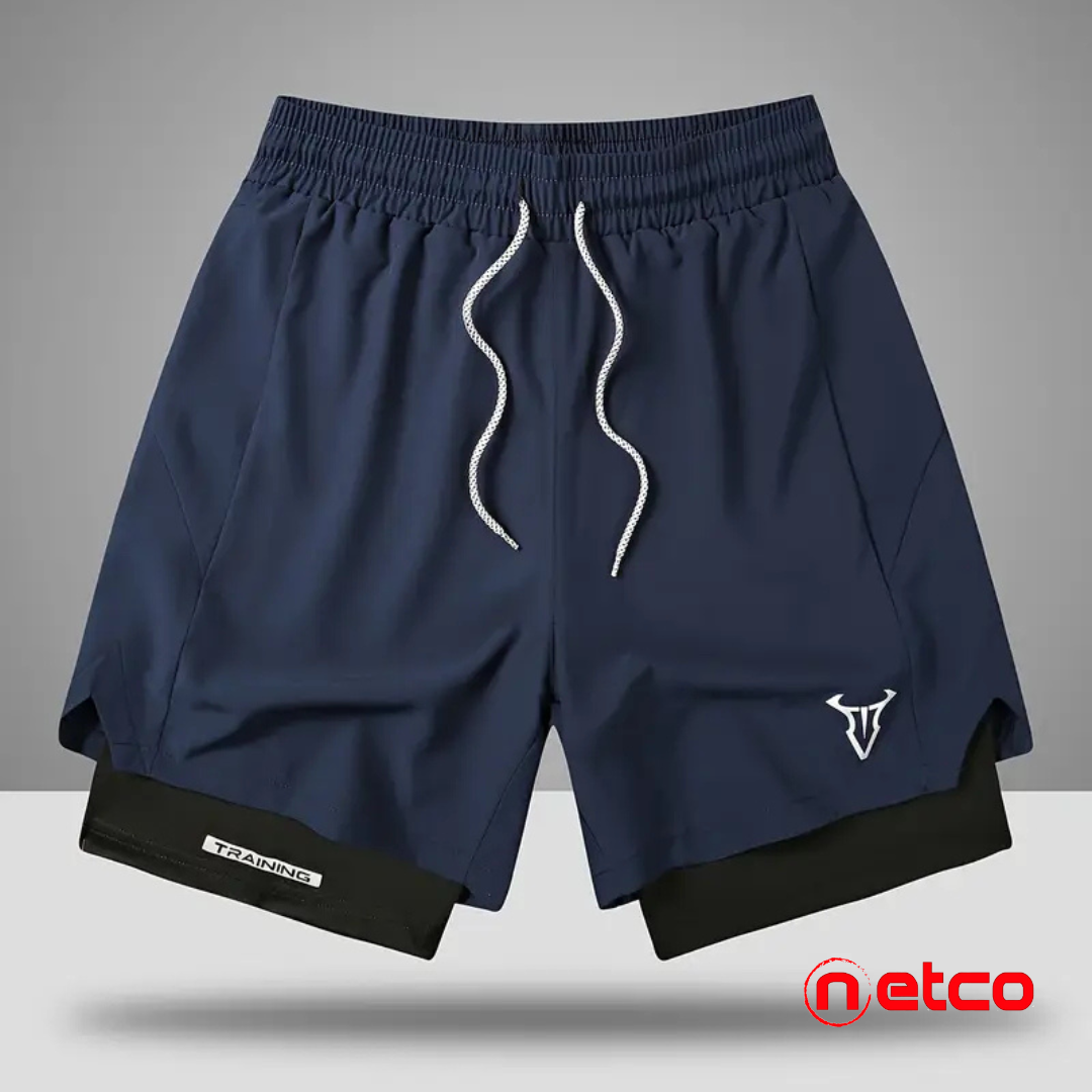 Pantalones cortos AeroFlex Pro – Pantalones cortos deportivos de entrenamiento para hombre