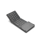 Foldable Wireless Keyboard with Touchpad