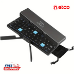 Mini Foldable Silent Keyboard  | USB Rechargeable & Portable — Perfect for iPad, Phone, and Travel ✈️