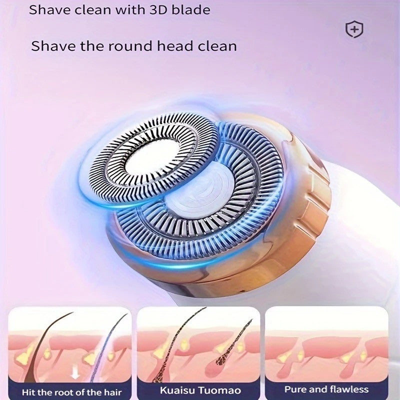 3-in-1 Electric Shaver for Women