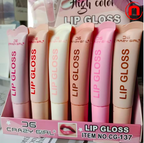 6-Pack Tinted Butter Lip Balm – Long-Lasting Hydrating Lip Gloss, 6 Colors
