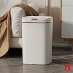 Smart Touchless Trash Can with Motion Sensor, Sealed Lid, and Odor Control Technology