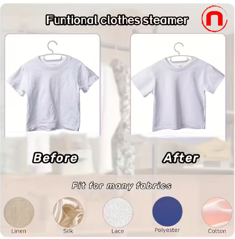 Mini Plancha de Vapor Portátil para Ropa | Vaporizador Compacto de Mano para Viajes, Hogar