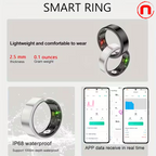 Smart Ring for Women and Men, Activity and Fitness Tracker