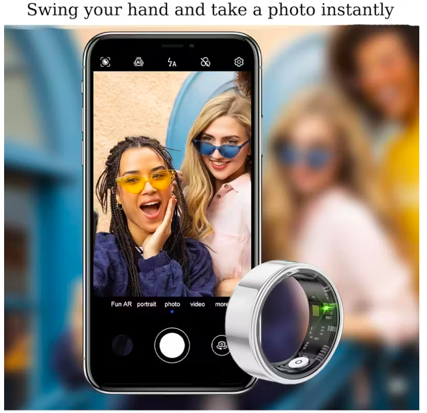 Smart Ring for Women and Men, Activity and Fitness Tracker