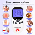 Muscle stimulator, pulse massager for muscle relief with 8 electrodes