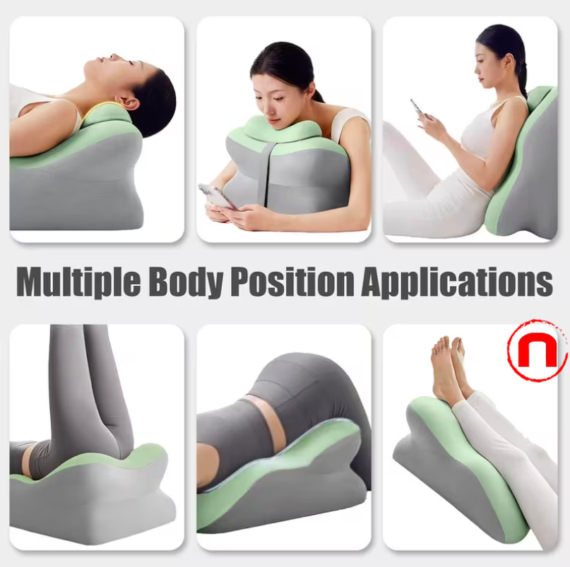 Almohada multifuncional, almohada cervical ergonómica