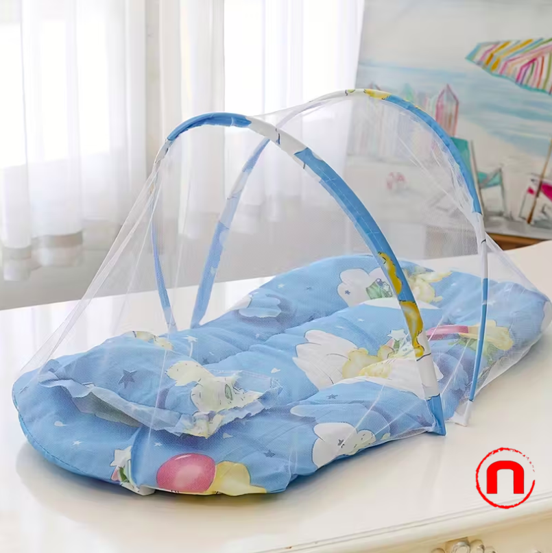 1 unidad de mosquitera plegable para niños, no requiere instalación, portátil y práctica