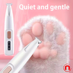 Hair Clipper and Pet Trimmer with USB Cable, Low Noise Motor, LED Light, USB