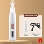 Hair Clipper and Pet Trimmer with USB Cable, Low Noise Motor, LED Light, USB