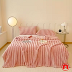 Luxury Faux Rabbit Fur Blanket Gdan Rhinoceros