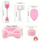 Set de 7 piezas para el cuidado facial, limpieza profunda