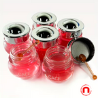 Pack of 6 cherry moisturizing lip masks
