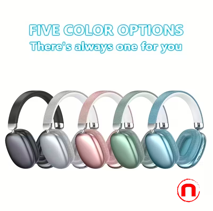 Wireless stereo headphones with noise cancellation