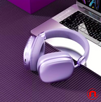 Wireless stereo headphones with noise cancellation