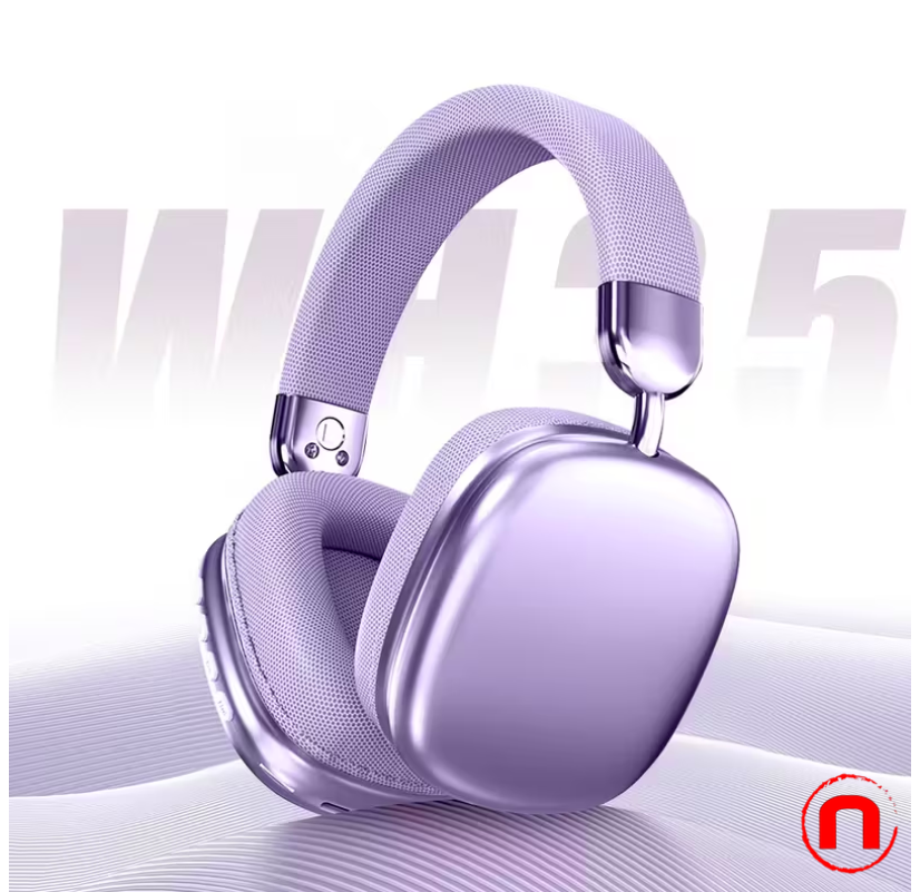 Wireless stereo headphones with noise cancellation