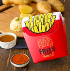 1 Pair of Funny French Fries Socks