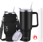 Vaso reutilizable de acero inoxidable con aislamiento al vacío