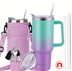 Vaso reutilizable de acero inoxidable con aislamiento al vacío