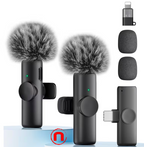 New rodless neck microphone