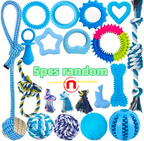 Set of 5 dog chew toys