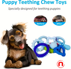 Set of 5 dog chew toys
