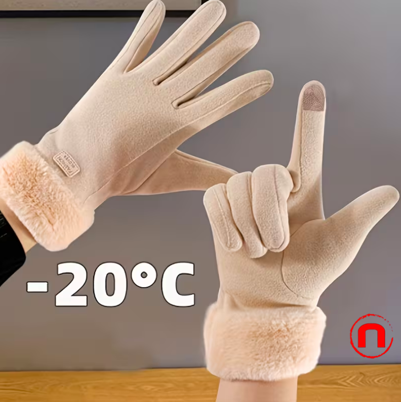 1 Pair of Elegant and Warm Gloves