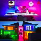 RGB USB Multi-Control LED Light Strips with Dynamic Color Synchronization