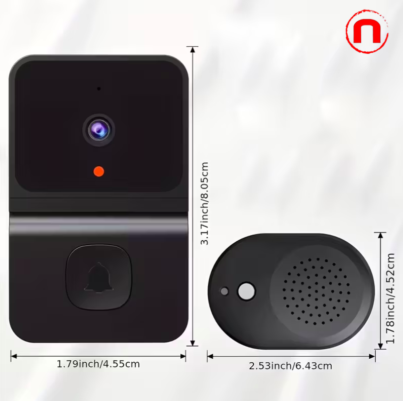 1pc (Built-in Battery) WIFI Smart Doorbell
