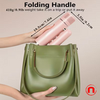 Foldable Hair Dryer with Diffuser for Curly Hair