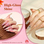 Kit de manicura de poligel de 12 piezas