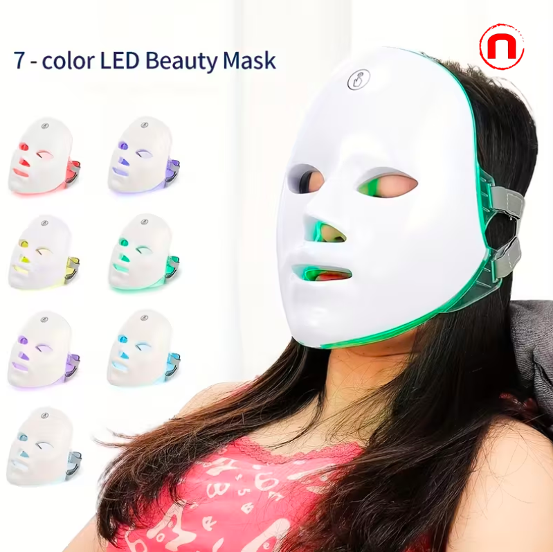 7-color LED facial beauty instrument with USB power