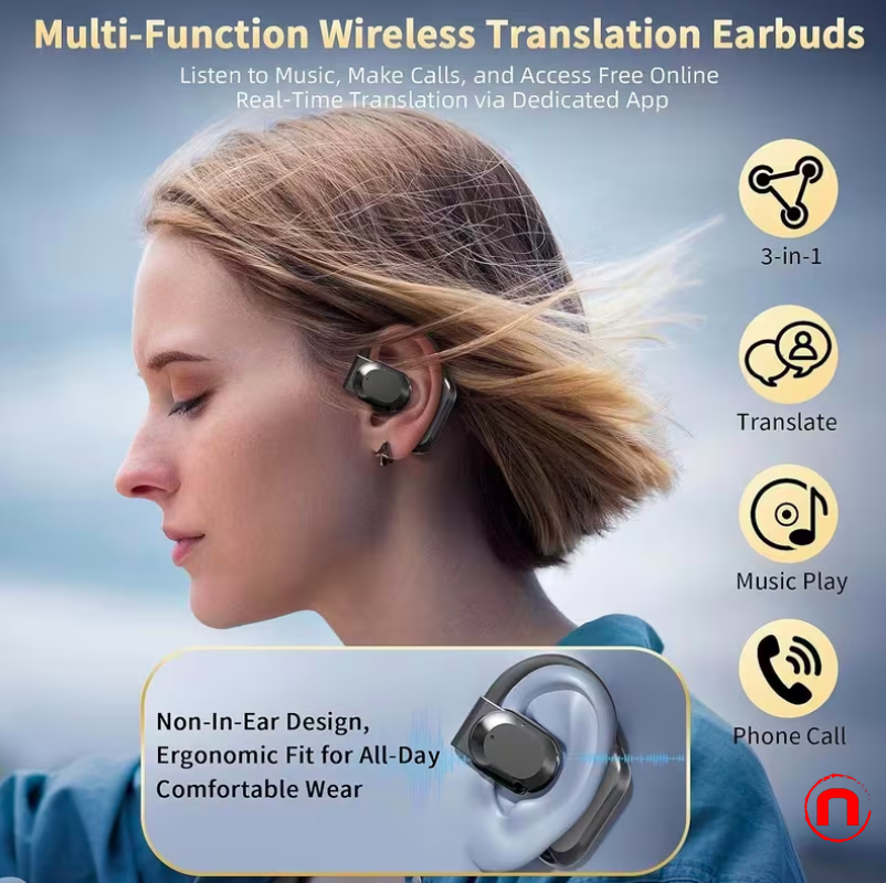 Smart Headphones with Real-Time Translation and AI