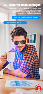 Xiaomi 4K HD AI Smart Glasses 800w pixels