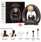 2-in-1 single-person coffee machine compatible with K-Cup and ground coffee