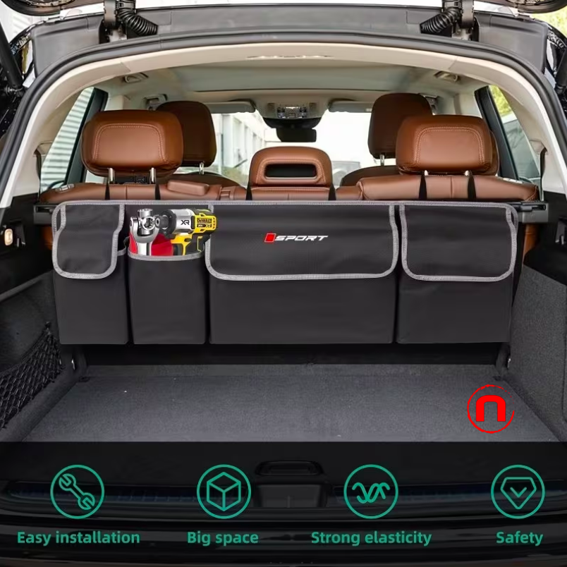 Bolsa organizadora plegable Oxford para el asiento trasero